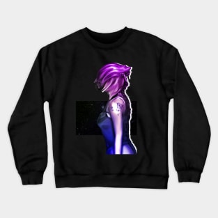 Space girl Crewneck Sweatshirt